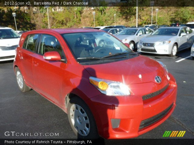 2012 Scion xD  in Barcelona Red