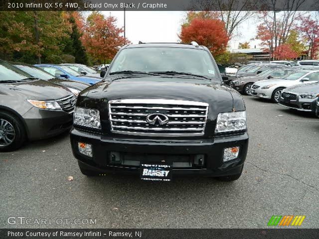2010 Infiniti QX 56 4WD in Liquid Onyx Black