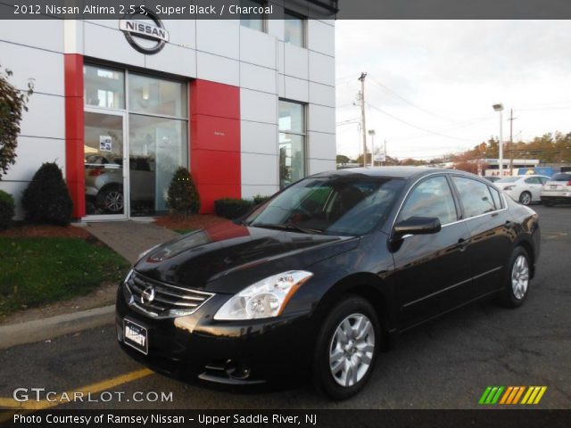 2012 Nissan Altima 2.5 S in Super Black