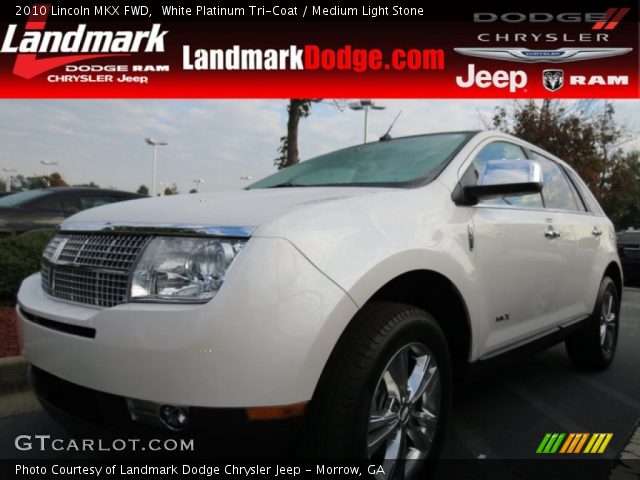 2010 Lincoln MKX FWD in White Platinum Tri-Coat