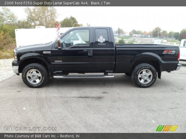 2006 Ford F250 Super Duty Lariat SuperCab 4x4 in Black