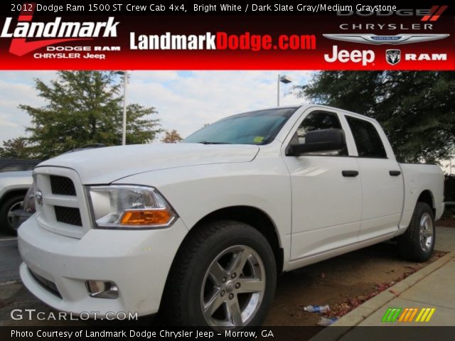 2012 Dodge Ram 1500 ST Crew Cab 4x4 in Bright White