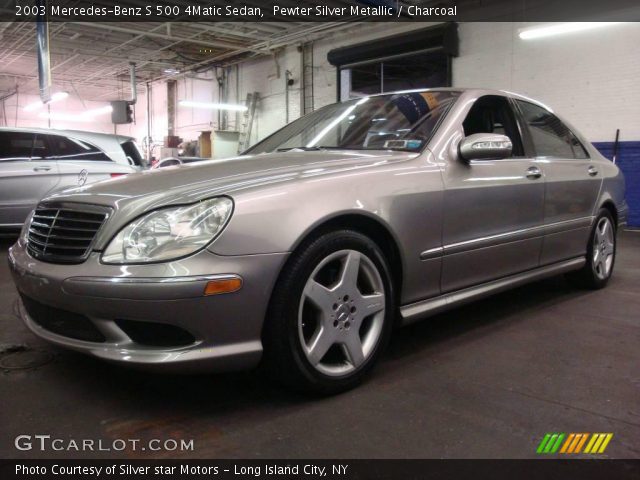2003 Mercedes-Benz S 500 4Matic Sedan in Pewter Silver Metallic