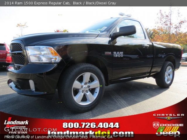 2014 Ram 1500 Express Regular Cab in Black