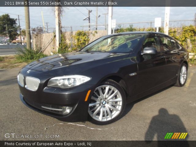 2011 BMW 5 Series 550i Sedan in Dark Graphite Metallic