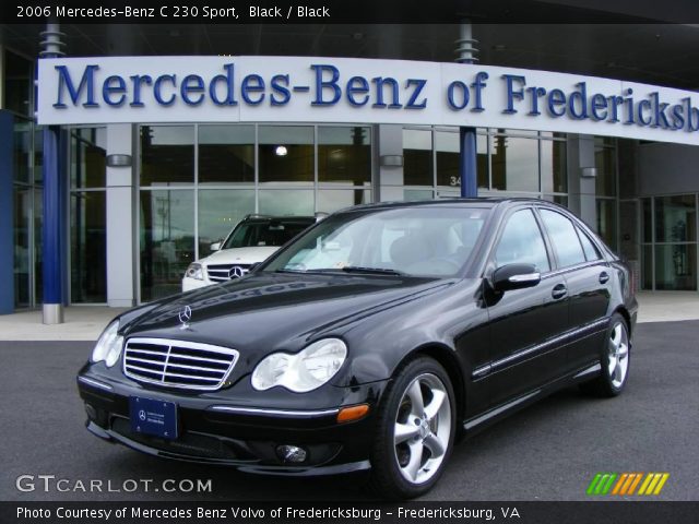 2006 Mercedes-Benz C 230 Sport in Black
