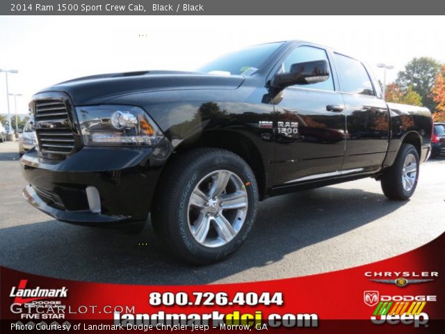 2014 Ram 1500 Sport Crew Cab in Black