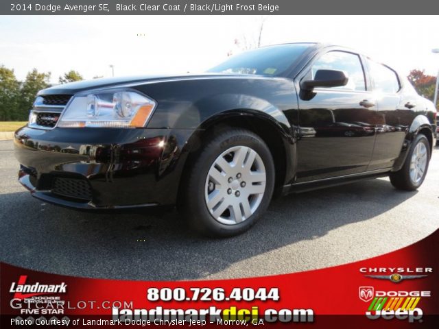 2014 Dodge Avenger SE in Black Clear Coat