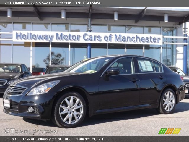 2010 Infiniti G 37 x S Sedan in Obsidian Black