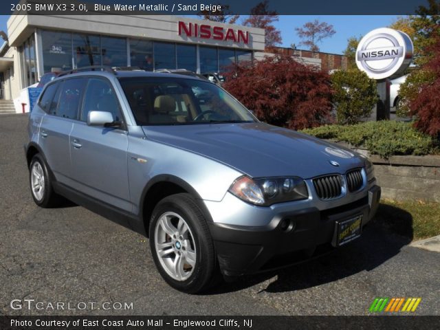 2005 BMW X3 3.0i in Blue Water Metallic