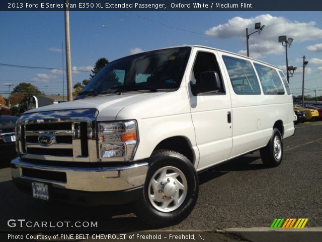 2013 Ford E Series Van E350 XL Extended Passenger in Oxford White