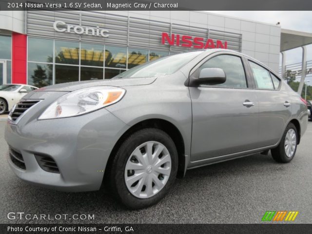 2014 Nissan Versa 1.6 SV Sedan in Magnetic Gray