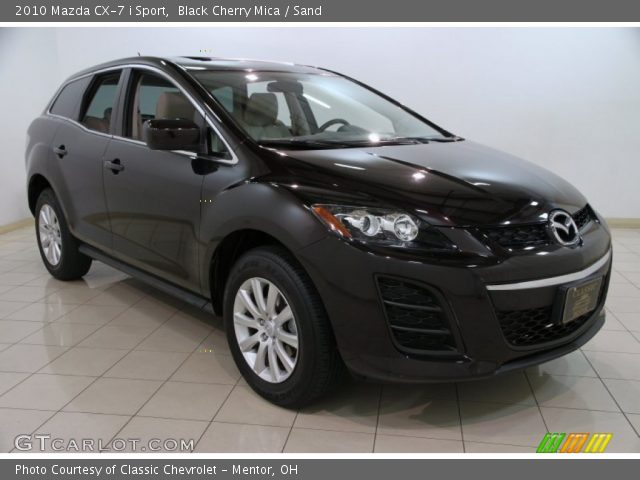 2010 Mazda CX-7 i Sport in Black Cherry Mica