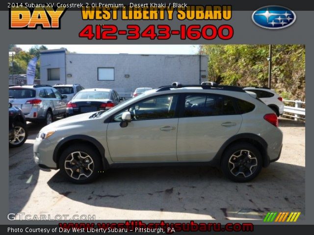 2014 Subaru XV Crosstrek 2.0i Premium in Desert Khaki