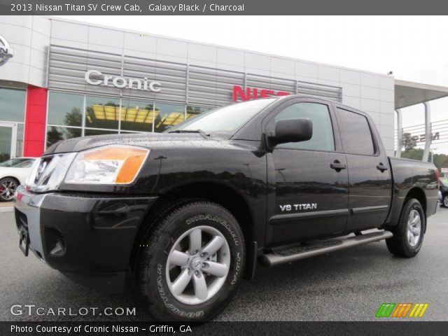 2013 Nissan Titan SV Crew Cab in Galaxy Black