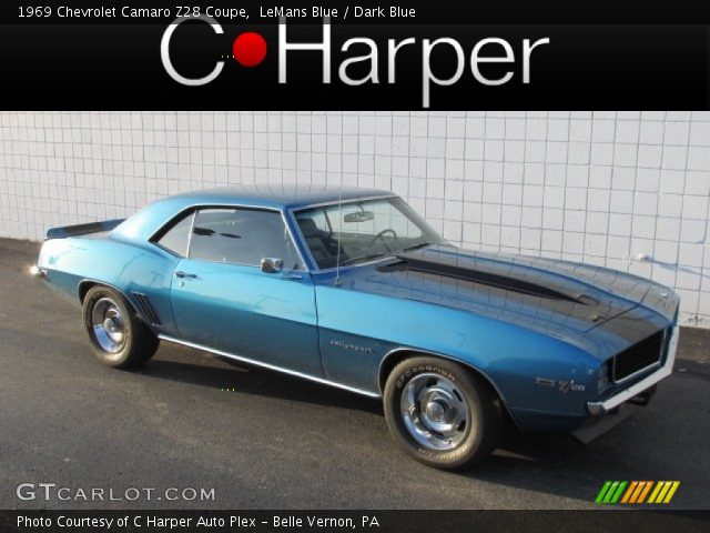 1969 Chevrolet Camaro Z28 Coupe in LeMans Blue