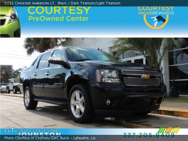 2012 Chevrolet Avalanche LT in Black