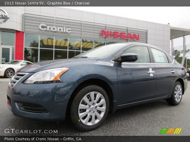 2013 Nissan Sentra SV in Graphite Blue