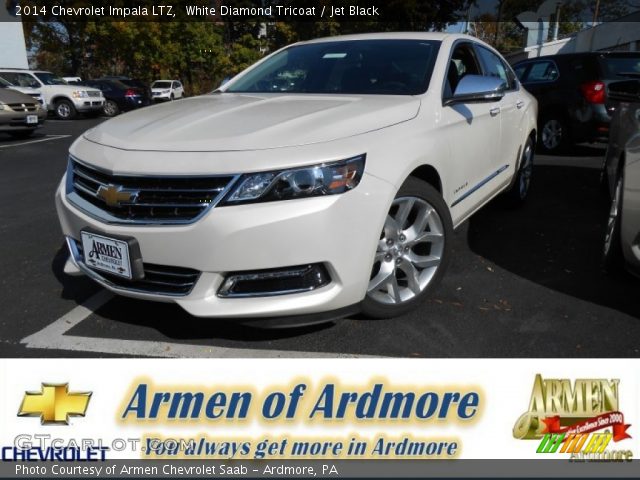 2014 Chevrolet Impala LTZ in White Diamond Tricoat