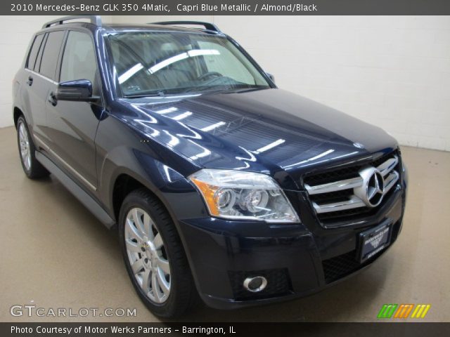 2010 Mercedes-Benz GLK 350 4Matic in Capri Blue Metallic