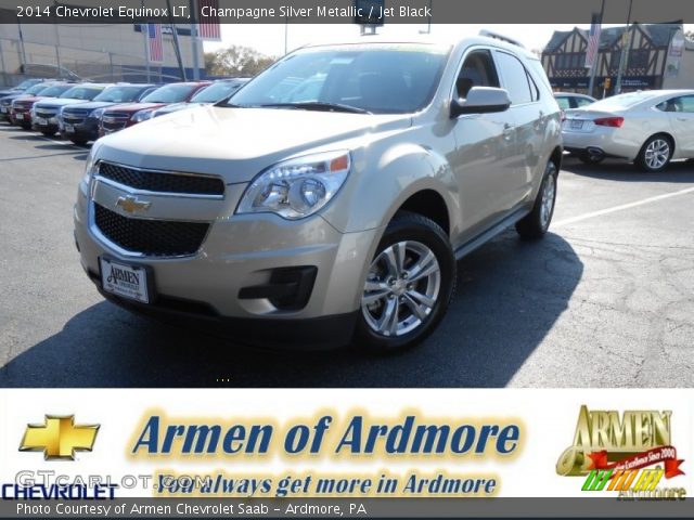 2014 Chevrolet Equinox LT in Champagne Silver Metallic