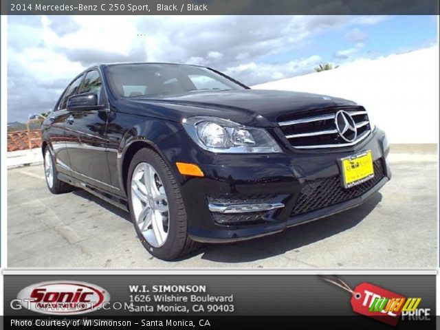 2014 Mercedes-Benz C 250 Sport in Black