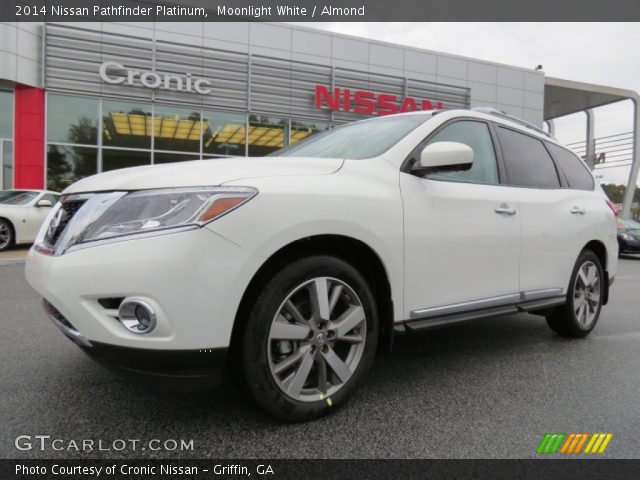 2014 Nissan Pathfinder Platinum in Moonlight White