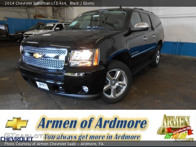 2014 Chevrolet Suburban LTZ 4x4 in Black