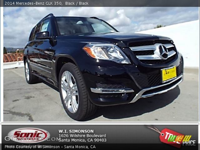 2014 Mercedes-Benz GLK 350 in Black