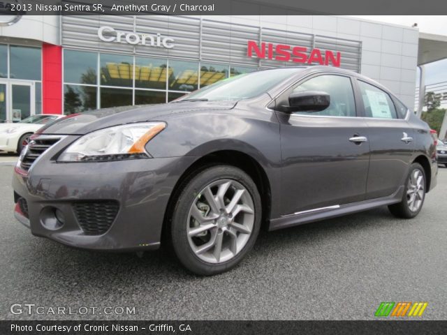 2013 Nissan Sentra SR in Amethyst Gray