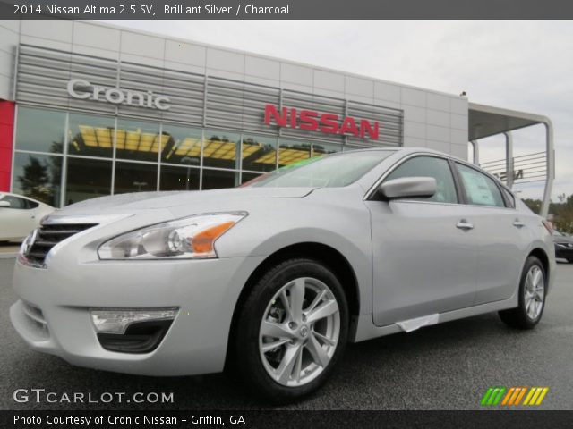 2014 Nissan Altima 2.5 SV in Brilliant Silver
