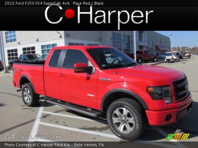 2013 Ford F150 FX4 SuperCab 4x4 in Race Red