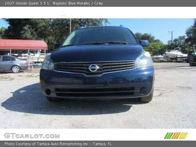 2007 Nissan Quest 3.5 S in Majestic Blue Metallic