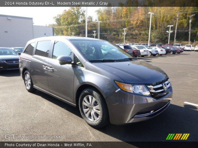 2014 Honda Odyssey EX-L in Modern Steel Metallic