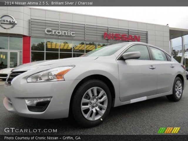 2014 Nissan Altima 2.5 S in Brilliant Silver