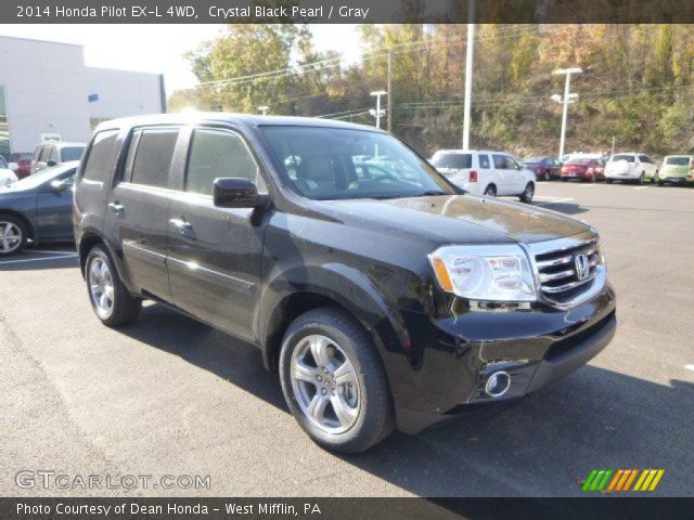 2014 Honda Pilot EX-L 4WD in Crystal Black Pearl