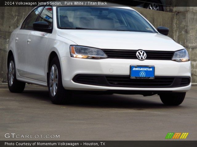 2014 Volkswagen Jetta S Sedan in Pure White
