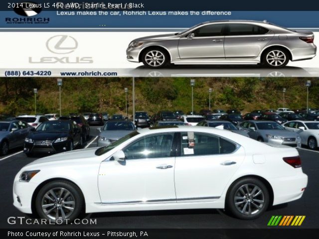 2014 Lexus LS 460 AWD in Starfire Pearl