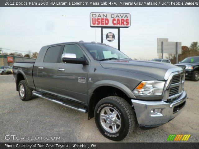 2012 Dodge Ram 2500 HD Laramie Longhorn Mega Cab 4x4 in Mineral Gray Metallic