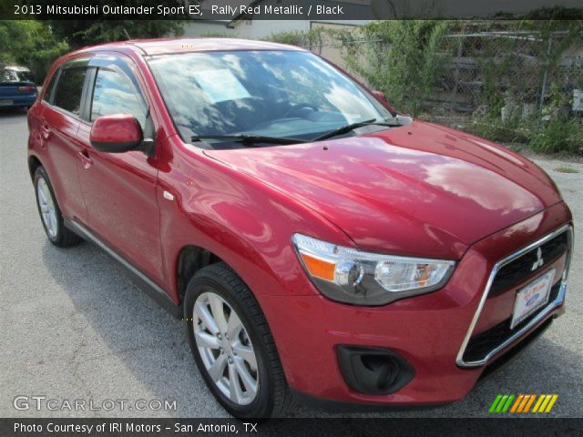 2013 Mitsubishi Outlander Sport ES in Rally Red Metallic