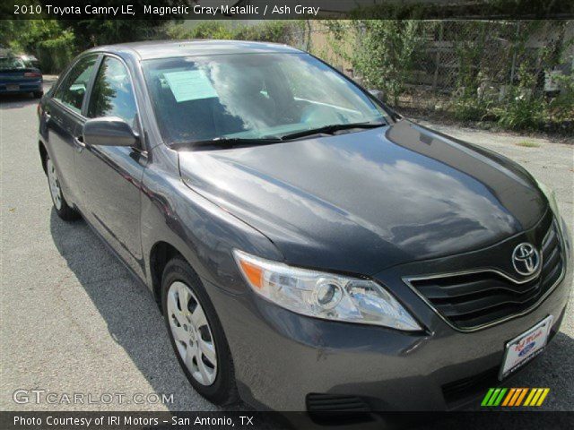 2010 Toyota Camry LE in Magnetic Gray Metallic