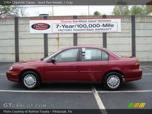 2004 Chevrolet Classic  in Sport Red Metallic