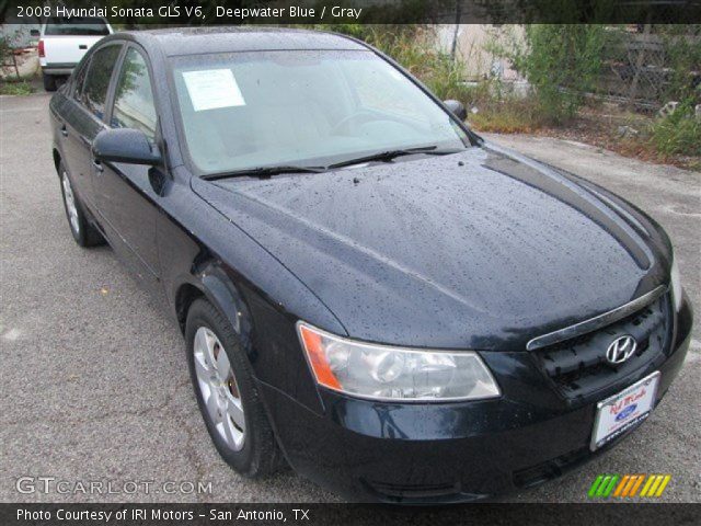 2008 Hyundai Sonata GLS V6 in Deepwater Blue