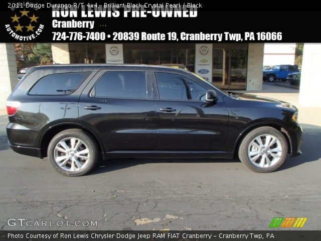 2011 Dodge Durango R/T 4x4 in Brilliant Black Crystal Pearl