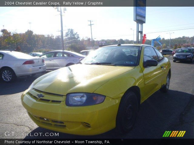 2004 Chevrolet Cavalier Coupe in Rally Yellow