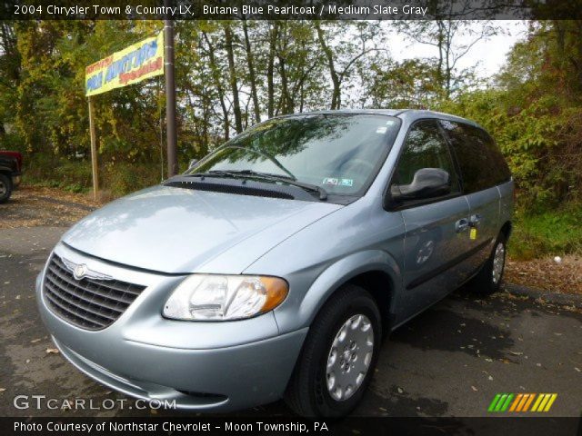 2004 Chrysler Town & Country LX in Butane Blue Pearlcoat