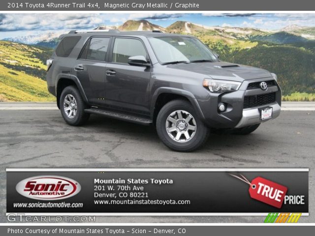 2014 Toyota 4Runner Trail 4x4 in Magnetic Gray Metallic