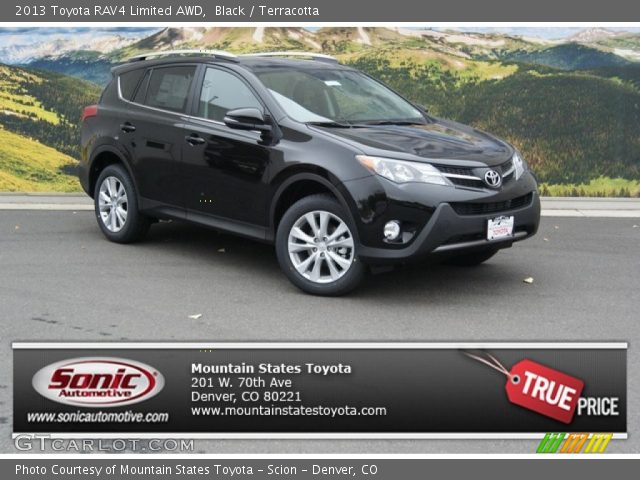 2013 Toyota RAV4 Limited AWD in Black