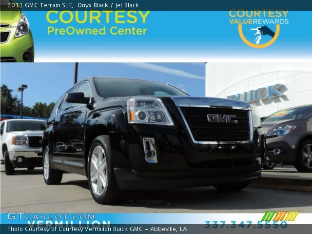 2011 GMC Terrain SLE in Onyx Black