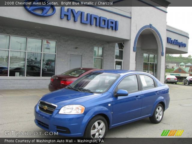 2008 Chevrolet Aveo LS Sedan in Bright Blue Metallic